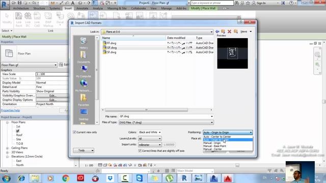 Autodesk Revit 2017 - Architecture - Import CAD To Revit - Class 005- part 02 смотреть онлайн