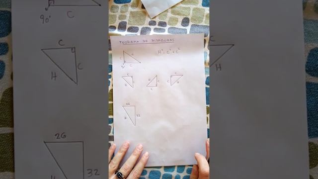 Teorema de Pitágoras (hallar H) смотреть онлайн