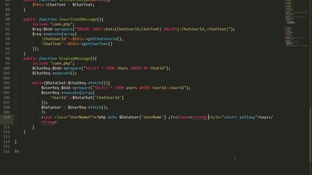 PHP Group Chat System - php mysql chat 08 - Displaying user Chat Messages смотреть онлайн