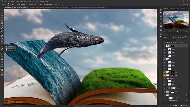 How to Make Pop Out Photo Manipulation Effect In Photoshop смотреть онлайн