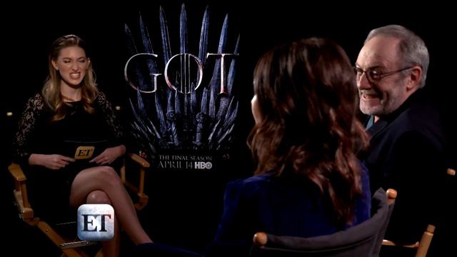 Game of Thrones Actors React to Their Final Scenes and Filming the Battle of Winterfell смотреть онлайн