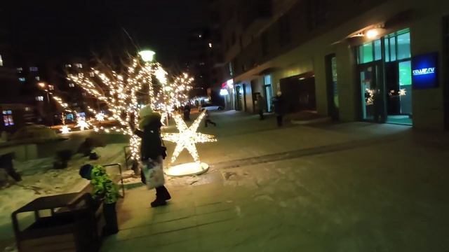 красивая улица ! Красноярск. смотреть онлайн