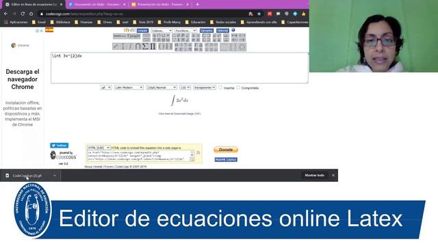 Editor de ecuaciones online Latex Grabado con OBS Studio y editado con ActivePresenter. смотреть онлайн