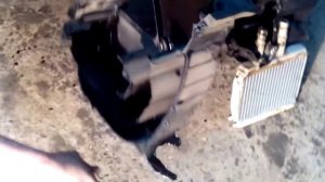 1...Замена радиатора печка на АВЕО