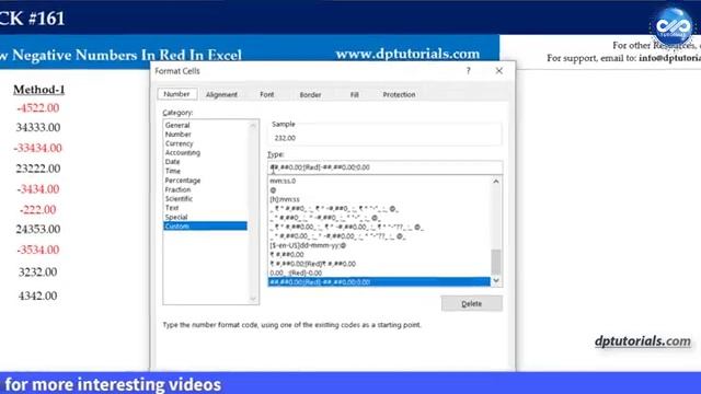 ? 3 Ways To Show Negative Numbers In Red In Excel ? смотреть онлайн