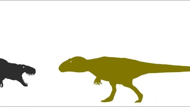 Tyrannosaurus Vs Carcharodontosaurus