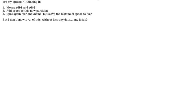 How can I add space to a partition which is not the last? (2 Solutions!!) смотреть онлайн