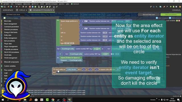 Advanced Tutorial - How to make a magic circle in - mcreator 2023.1 смотреть онлайн