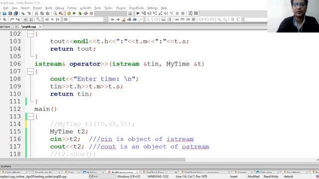 CPP017 Operator Overloading (Part-4) смотреть онлайн