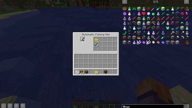 Minecraft Cyclic: Automatic Fishing Net смотреть онлайн