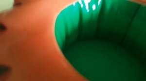 Как просто надуть круг для плаванья, или маленький арбузик???