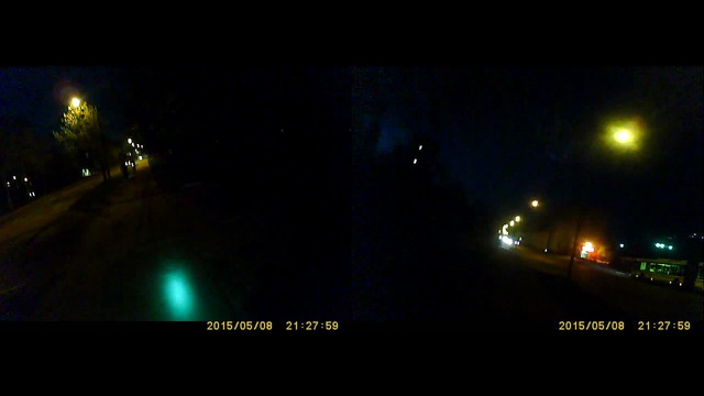 Видеорегистратор Vehicle BlackBox DVR / X9000 ( вело, ночь )