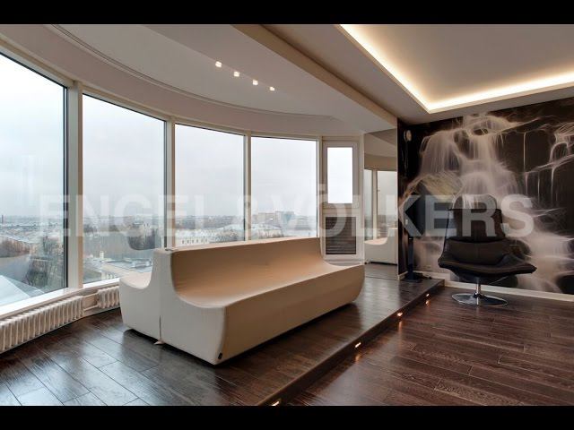 Engel&Volkers СПб: Элитная квартира Mont Blanc - панорама города и акватории Невы смотреть онлайн
