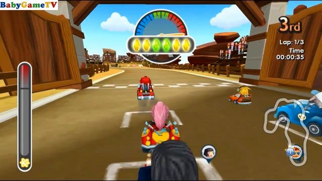My Sims Racing Nintendo Wii Game смотреть онлайн