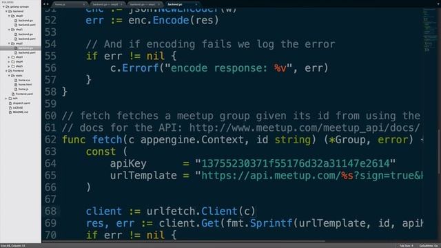 Go Meetups: Building an app from scratch смотреть онлайн