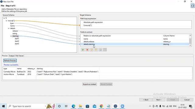Properties of tFileInputJSON in Talend || Talend session part 5 смотреть онлайн