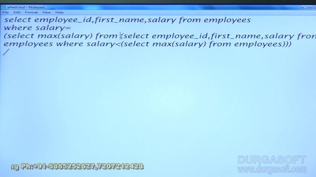 Oracle Tutorial || Oracle|Subquere by bheemrao смотреть онлайн
