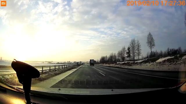 Трасса М1 Орша Минск Беларусь