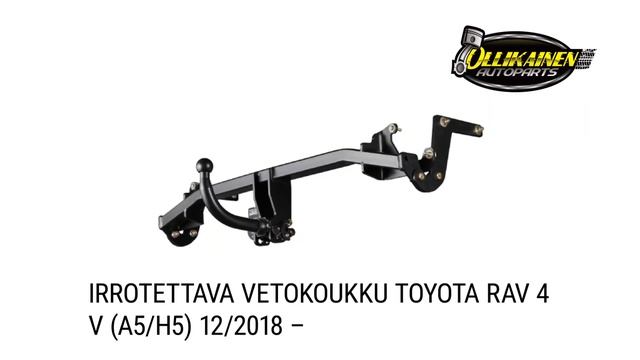Irrotettava vetokoukku Toyota RAV 4 V (A5/H5) 12/2018 – смотреть онлайн