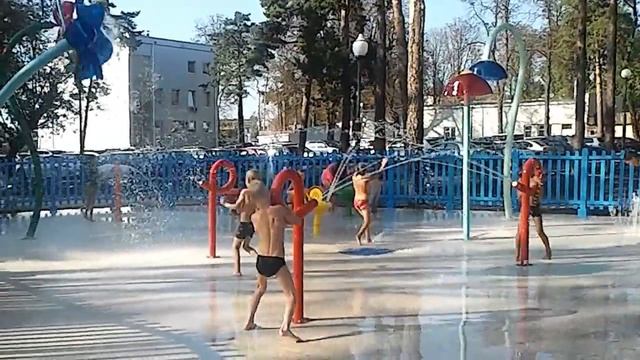 Фонтан Цветы. Парк Горького. Харьков смотреть онлайн