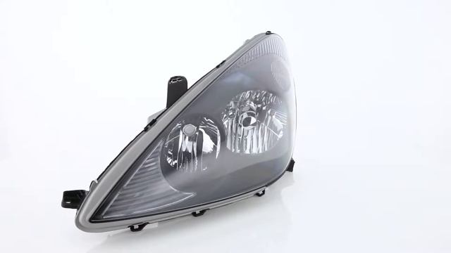 DNA Motoring 02-04 Lexus ES300 Black Clear Headlights