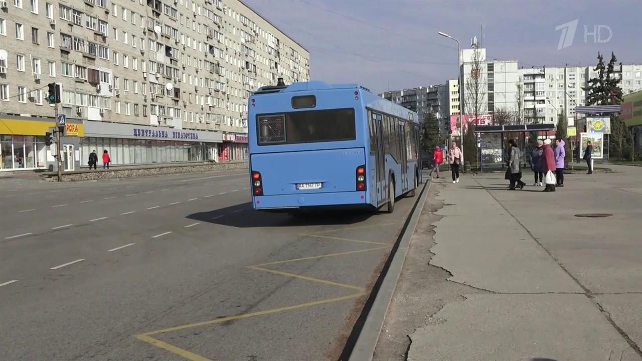 Город Энергодар и Запорожская АЭС под охраной Росгвардии и народной милиции смотреть онлайн