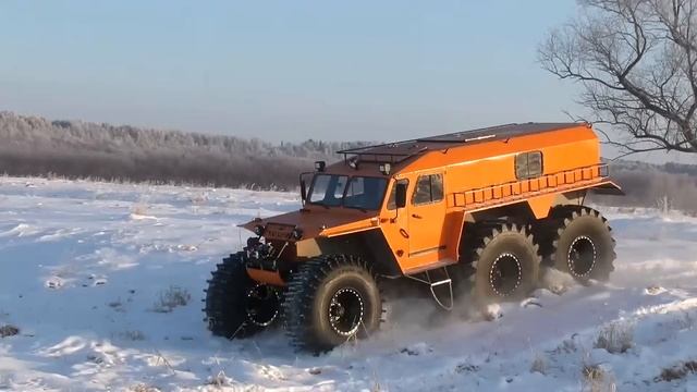 Вездеход ХИЩНИК 6х6 смотреть онлайн