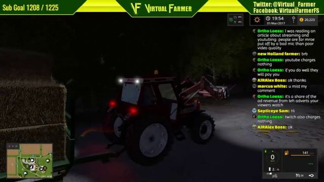 Farming Simulator 17 on Sandy Bay- Live Stream Archive: 24th February 2017 смотреть онлайн