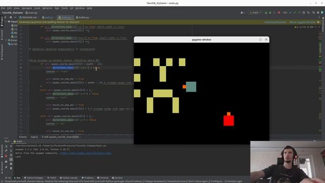 Tanchik pygame. #5 Add Movement Logic to Enemy Tanks in Pygame Python смотреть онлайн