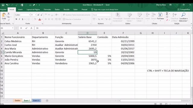 11 Excel Basico - Edição E Operações Com Colunas, Linhas E Celulas