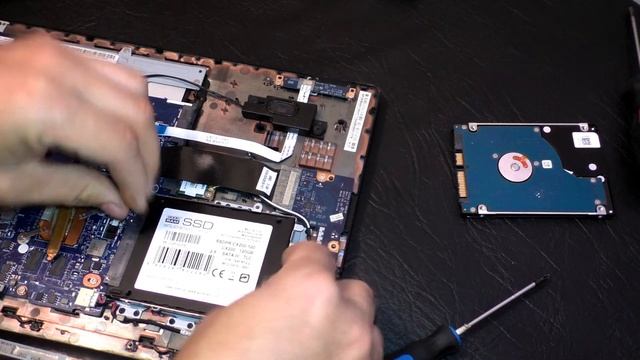 Замена HDD на SSD для ускорения работы Windows смотреть онлайн