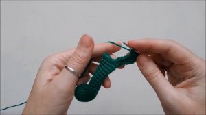 Динозавр крючком. Простой вариант вязания.