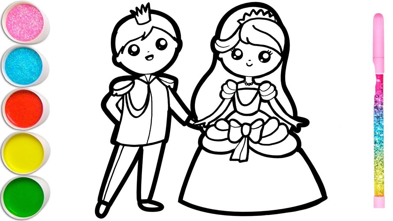 How to draw a unicorn, prince and princess, sweets, owl, cake, baby for children смотреть онлайн