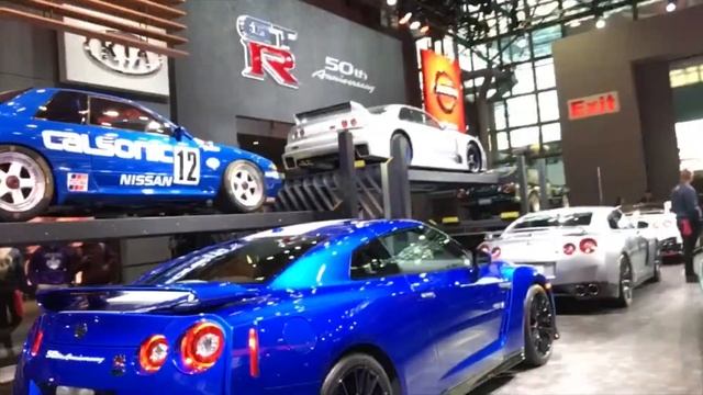 Nissan GT-R 50th anniversary at 2019 car show смотреть онлайн