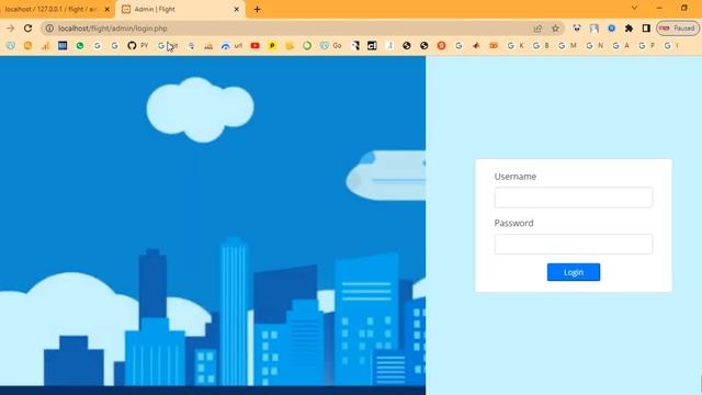 Flight Booking System in PHP смотреть онлайн
