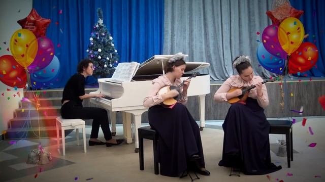 Детская школа искусств, г Гусев. Новогодняя аНсамблея. Часть 3. смотреть онлайн