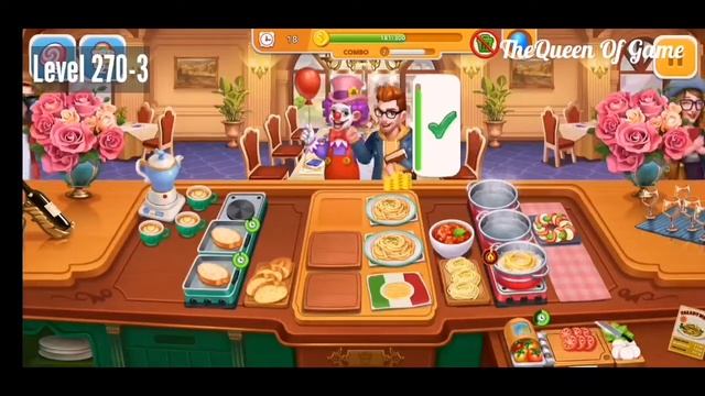 Level 266 - 275 | Cooking Frenzy | Italian Restaurant смотреть онлайн