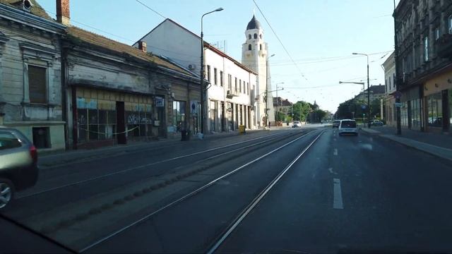 Центр города Тимишоара, старинные здания (Румыния) смотреть онлайн