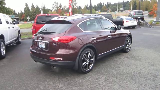 2013 Infiniti EX37, Midnight Garnet - STOCK# K1402351 - Walk around смотреть онлайн