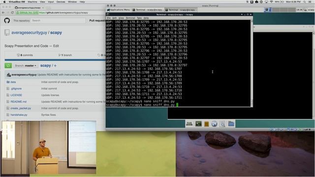 Intro to Scapy: All Your Packets are Belong to Us w/ averagesecguy смотреть онлайн