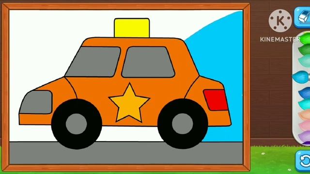 Police ? car drawing learning || How to learn Police ? car drawing смотреть онлайн