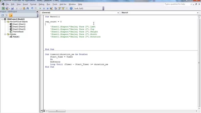 VBA - Microsoft Excel Animation - Moving a Shape or Object Programatically смотреть онлайн