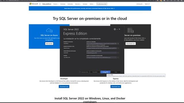 Cómo instalar SQL Server 2023 en tu PC fácil y rápido смотреть онлайн