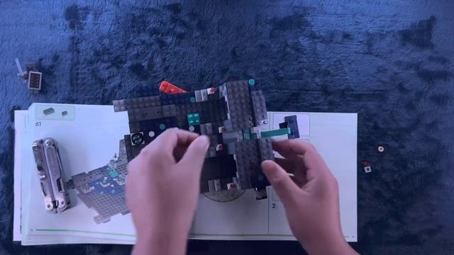 +1 Hour ASMR Lego Building & Gum Chewing ~ Minecraft Warden & Spearmint Extra Gum смотреть онлайн