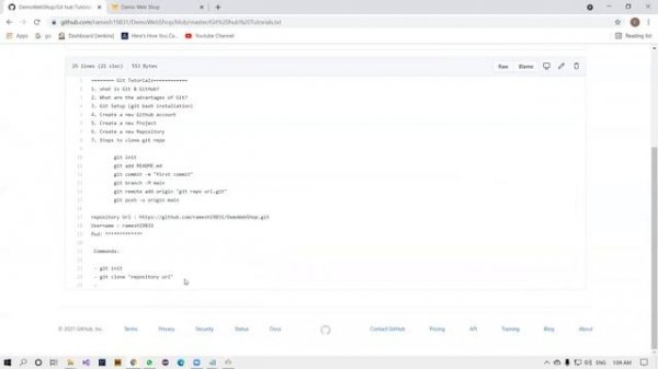 Git Tutorials | Git Repo | Part1