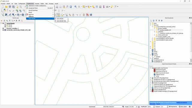 Georreferenciar CAD con QGIS y Vector Bender смотреть онлайн
