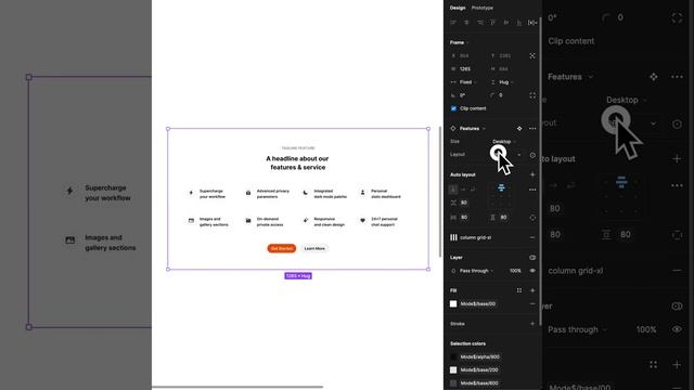 Website Builder Component in Figma #responsivedesign #uikit смотреть онлайн