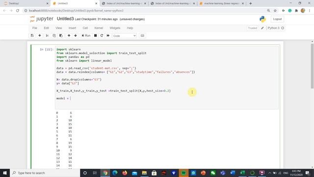 machine learning-linear regression Python (direct hands-on project) смотреть онлайн