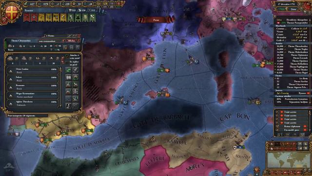 [FR] Europa Universalis IV : The Cossacks - L'Empire Byzantin - Ironman Difficile - 78