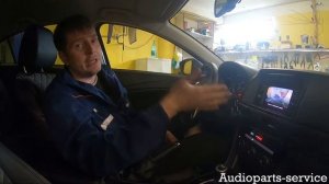 Установка камеры заднего вида на Mazda 6